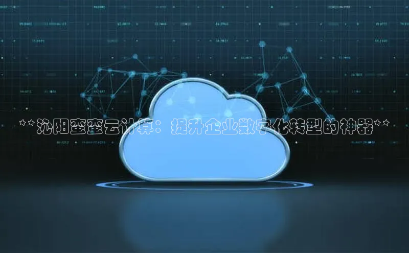 凯捷体育百度营销中心**沁阳蛮蛮云计算：提升企业数字化转型的神器**