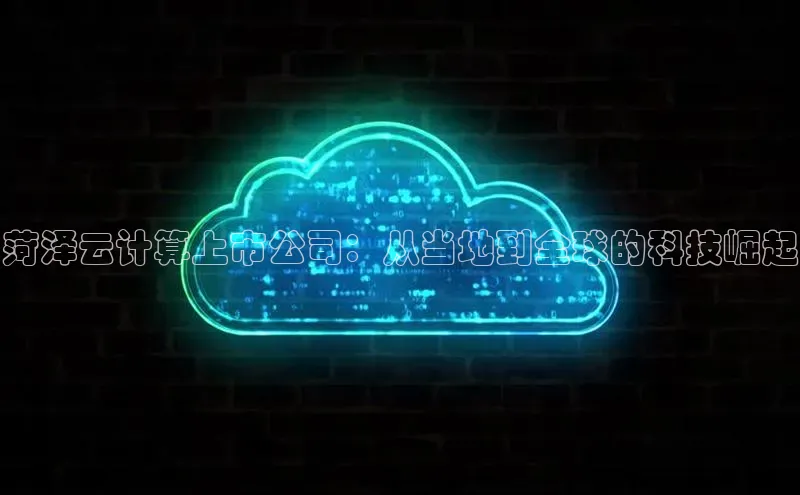 凯捷娱乐极氪智能科技菏泽云计算上市公司：从当地到全球的科技崛起