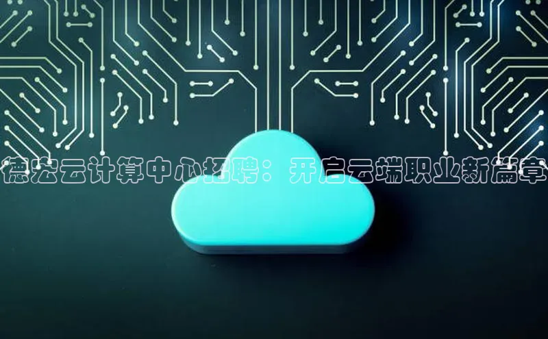 意昂4凯捷体育诸葛科技德宏云计算中心招聘：开启云端职业新篇章