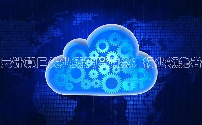 意昂4凯捷宇信科技云计算巨头业绩深度洞察：行业领先者