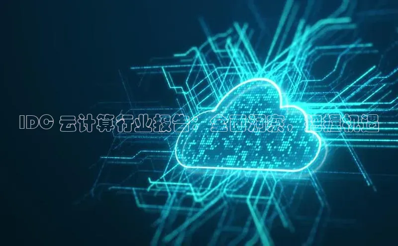 凯捷娱乐中文在线IDC 云计算行业报告：全面洞察，把握机遇